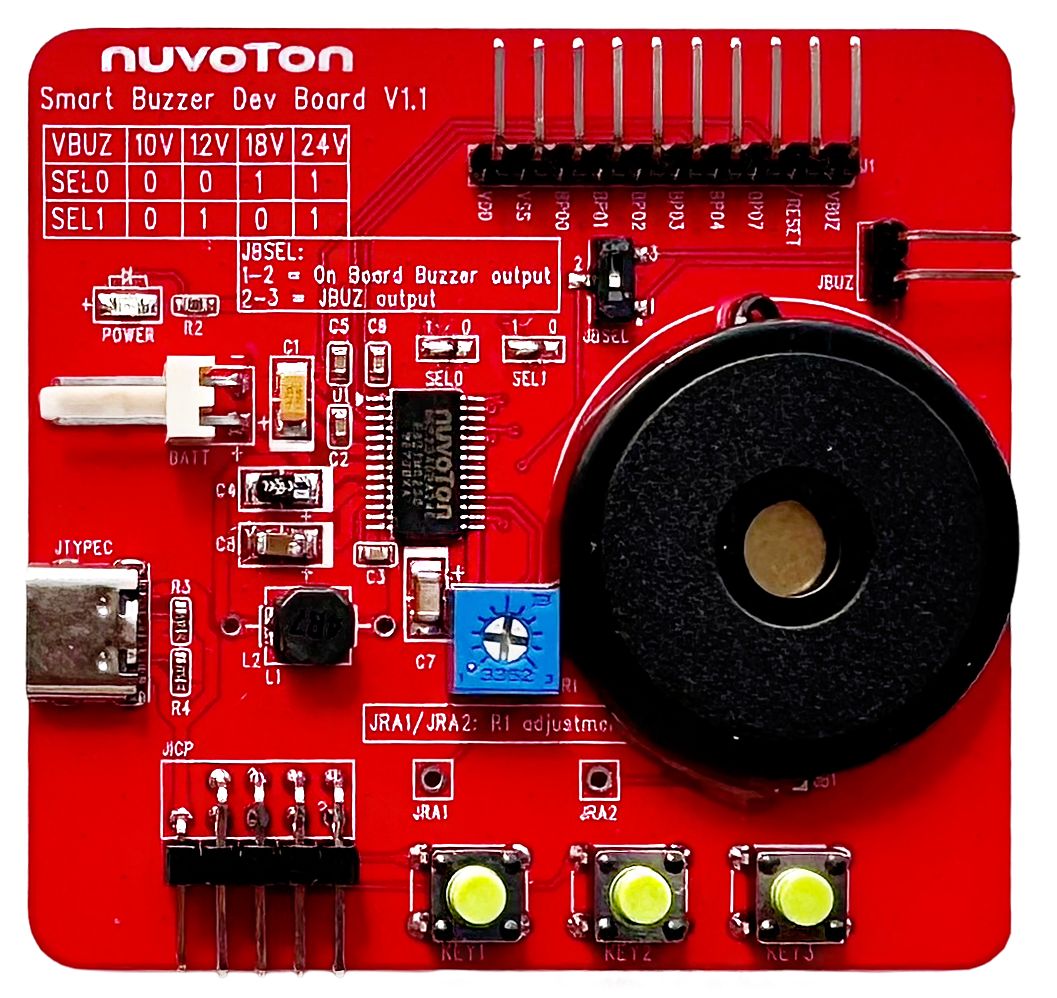 Nuvoton представляет новый аудиочип с высоковольтным пьезодрайвером